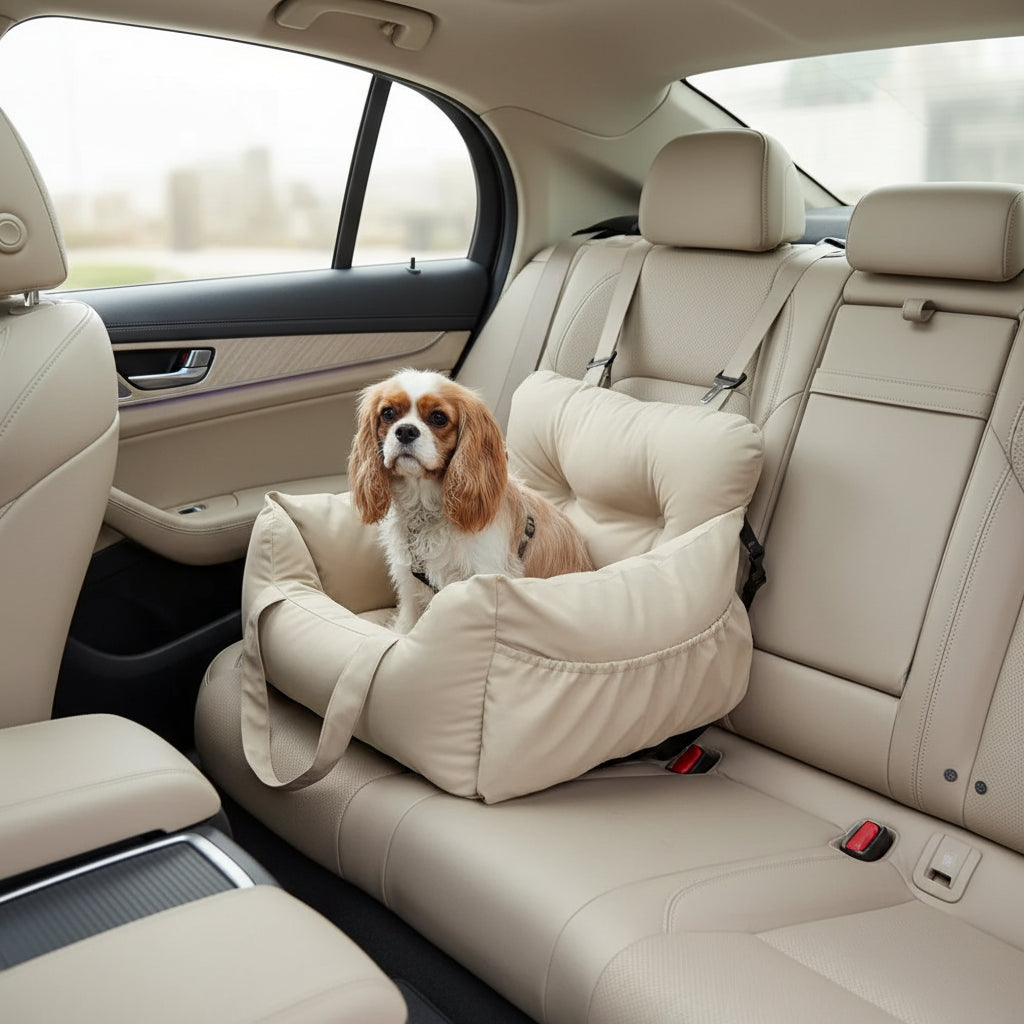 Dog Car Seat with Safety Belt