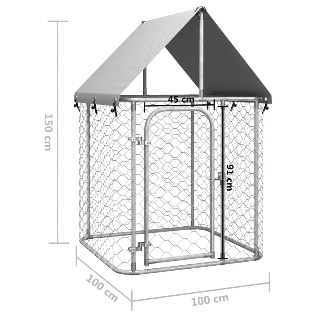 Kennel with Roof/Fences