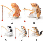Kitten Fishing Ornament