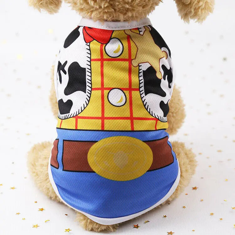 Cartoon Print Cotton Apparel