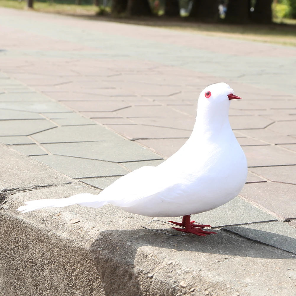 Artificial White Pigeon...