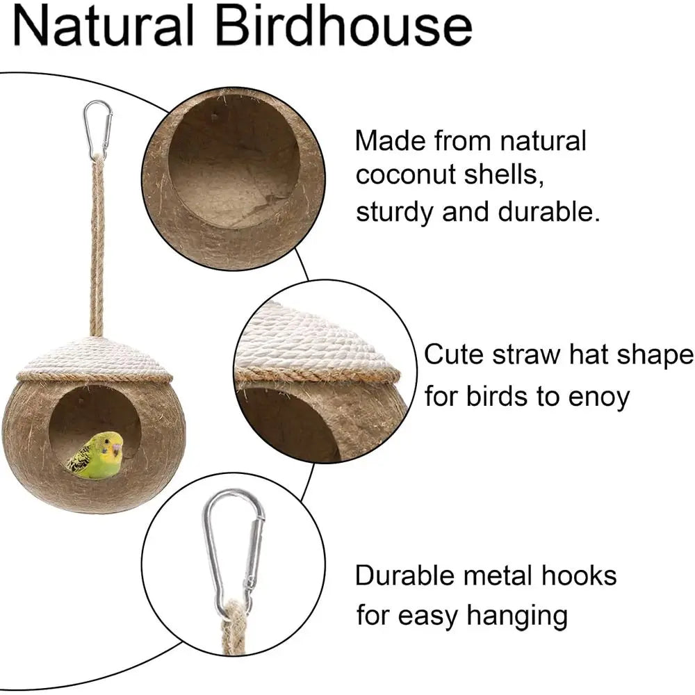 2 Pack Coconut Bird Nest