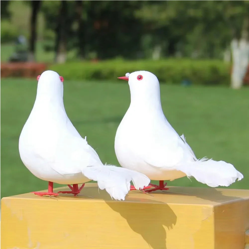 Artificial White Pigeon...