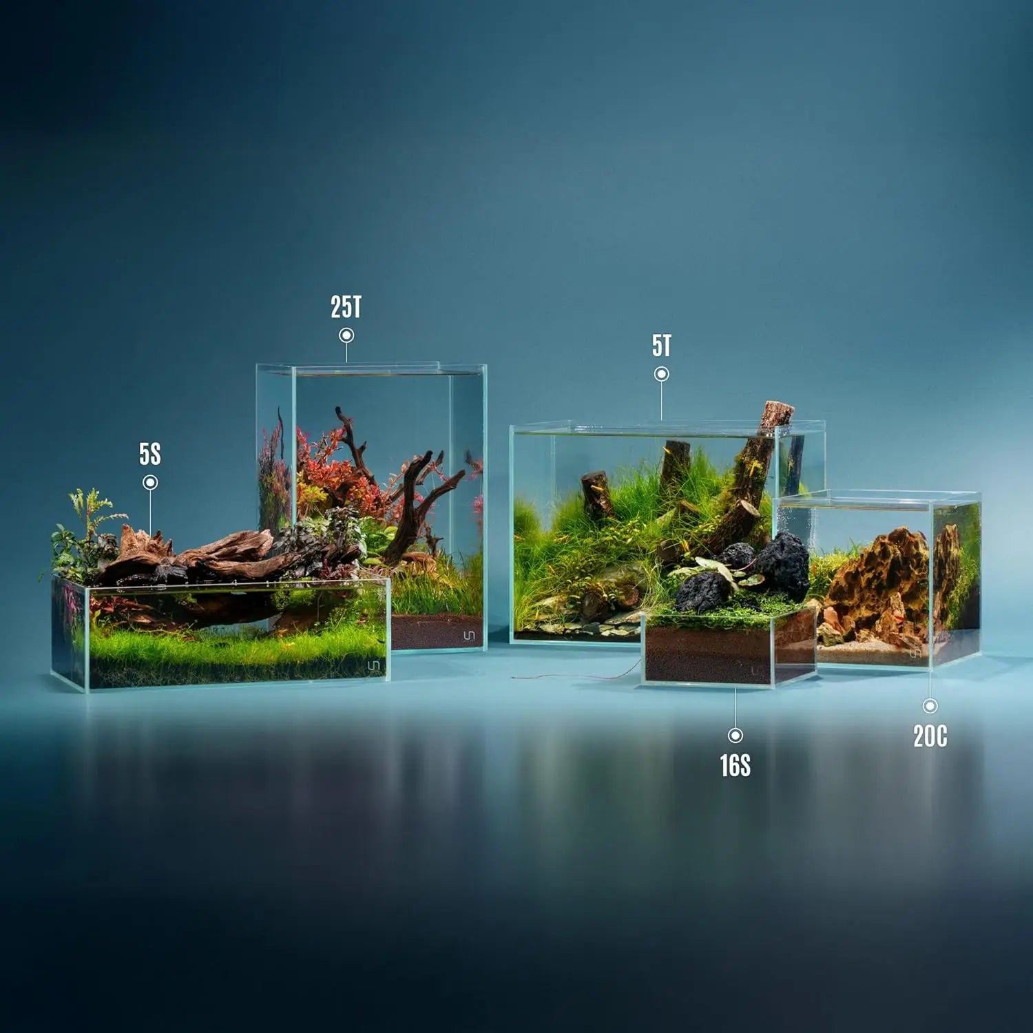 Clear Low Iron Glass Rimless Aquarium