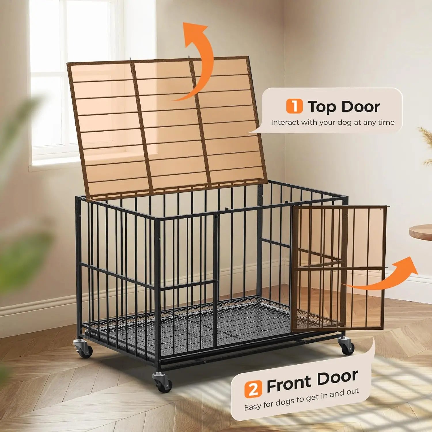 48 Inch Heavy Duty Dog Crate