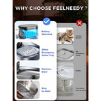 Cordless Water Fountain Battery Operated