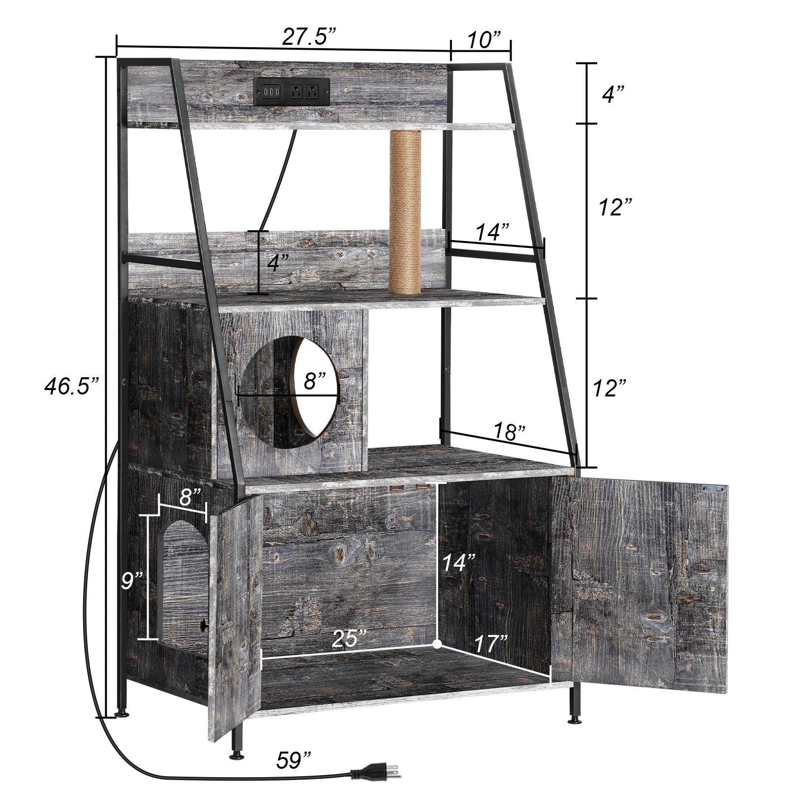 Cat Litter Box Enclosure