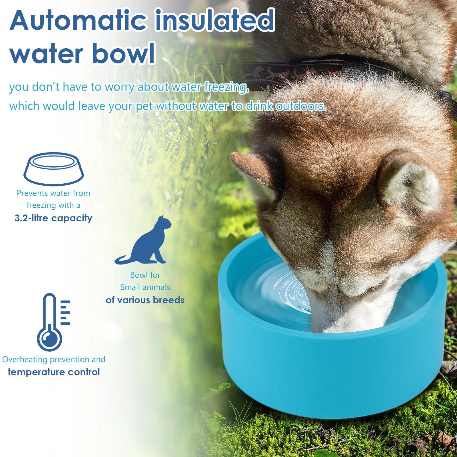 Heated Pet Water Bowl