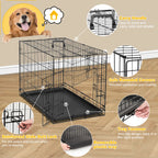 48 Inch Double Door Folding Cage