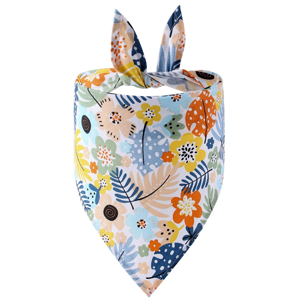 Dog Bandana Fruit Floral Spring