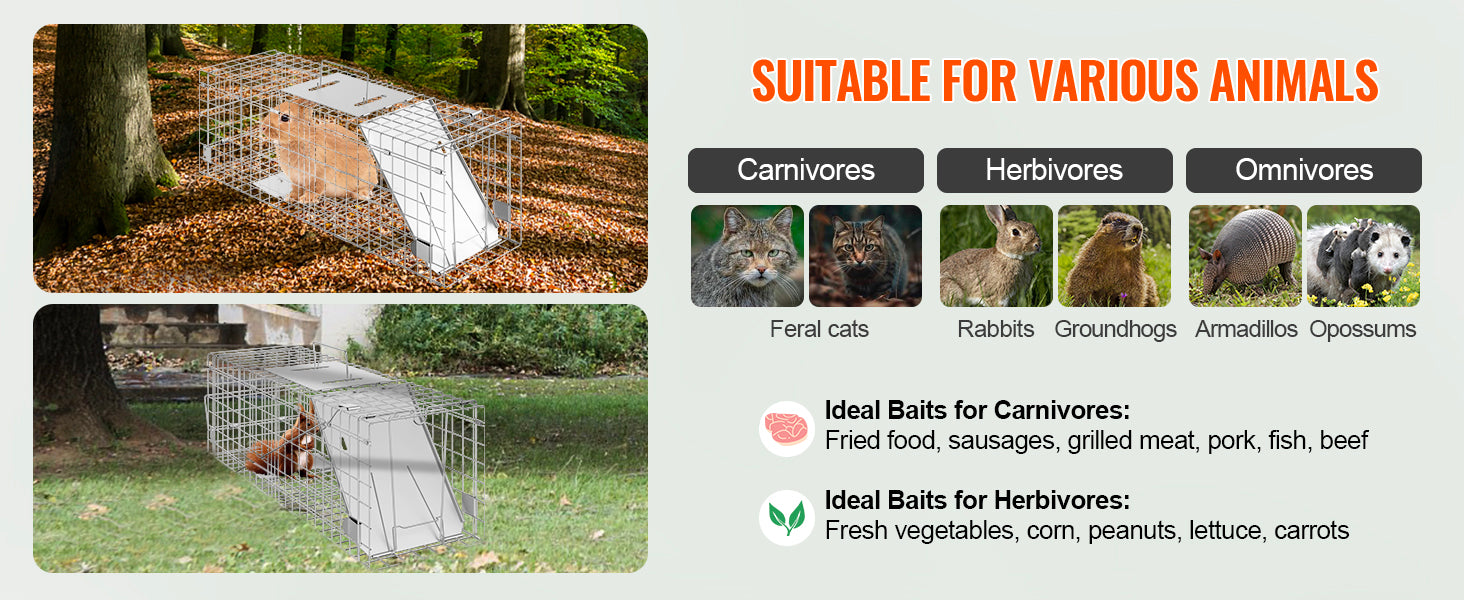 Live Animal Cage Trap
