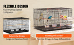 30In Flight Bird Cage, Stackable