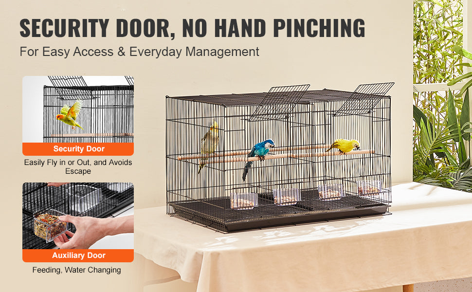 30In Flight Bird Cage, Stackable